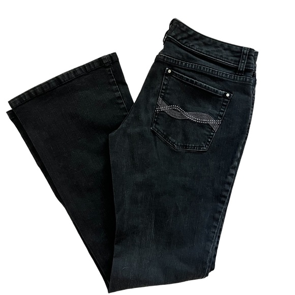 WHBM Black Jeans Size 8R - Picture 1 of 4